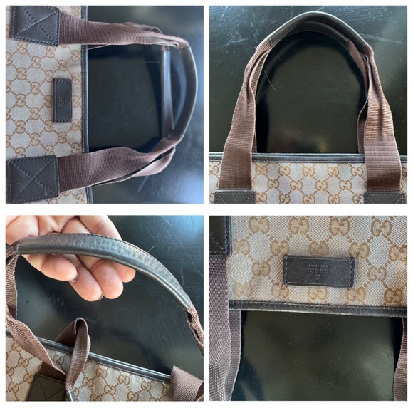 Gucci GG Canvas Large "Simmer" Tote Bag - Picture 10 of 16
